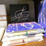 Quaderni carta Batik con copertina rigida e penna